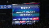 Le message transmis au Parc des Princes pour les chants insultants lors de PSG - OL