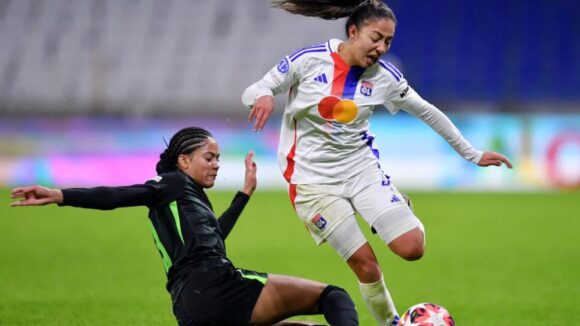 Selma Bacha (OL féminin) contre Wolfsburg