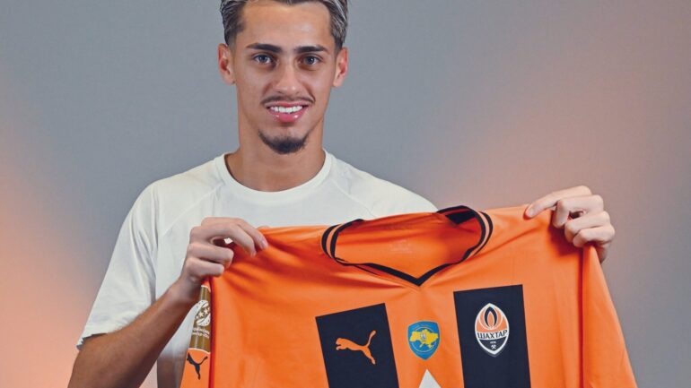 Marlon Gomes, joueur offensif du Shakhtar Donetsk