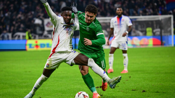 Ernest Nuamah lors d'OL - Ludogorets