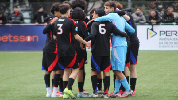 Les U17 de l'OL contre Saint-Priest