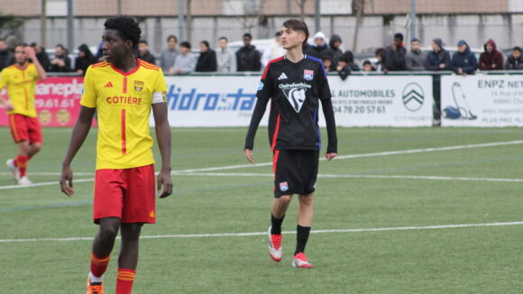 Bojan Zeković, attaquant des U17 de l'OL