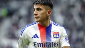 Thiago Almada lors d'OL - Reims