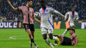 Moussa Niakhaté lors d'OL - PSG