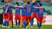 Les joueurs du Steaua Bucarest (AFP)