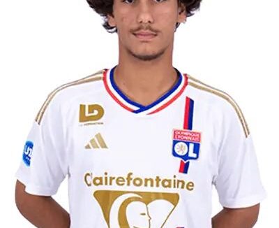 Adam Alioui, joueur chez les U17 de l'OL