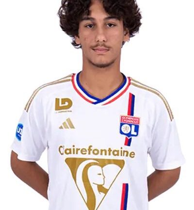 Adam Alioui, joueur chez les U17 de l'OL