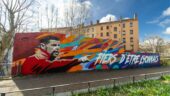 La fresque de Pierre Sage à Lyon