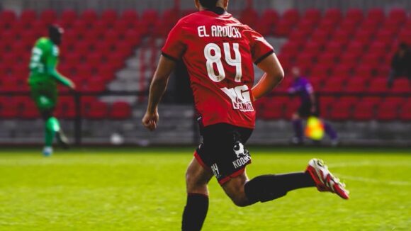 Mohamed El Arouch, ancien milieu de l'OL, aujourd'hui à Molenbeek